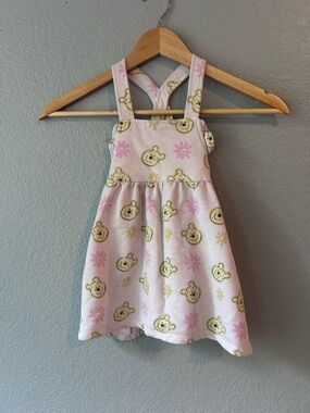 Disney Winnie the Pooh Floral Cross-Back Sundress
